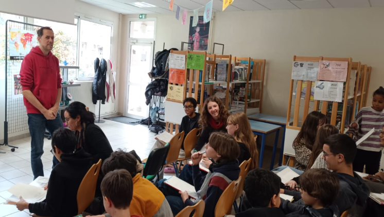 Résidence d'auteurs de jeux de société dans les classes, programme Ludicoop