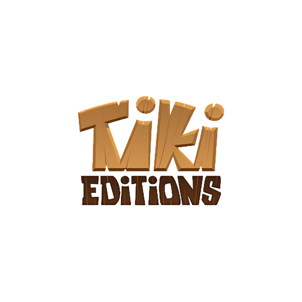 Logo Tiki Editions, ancien partenaire mécénat Adopte un Jeu, Ludicoop