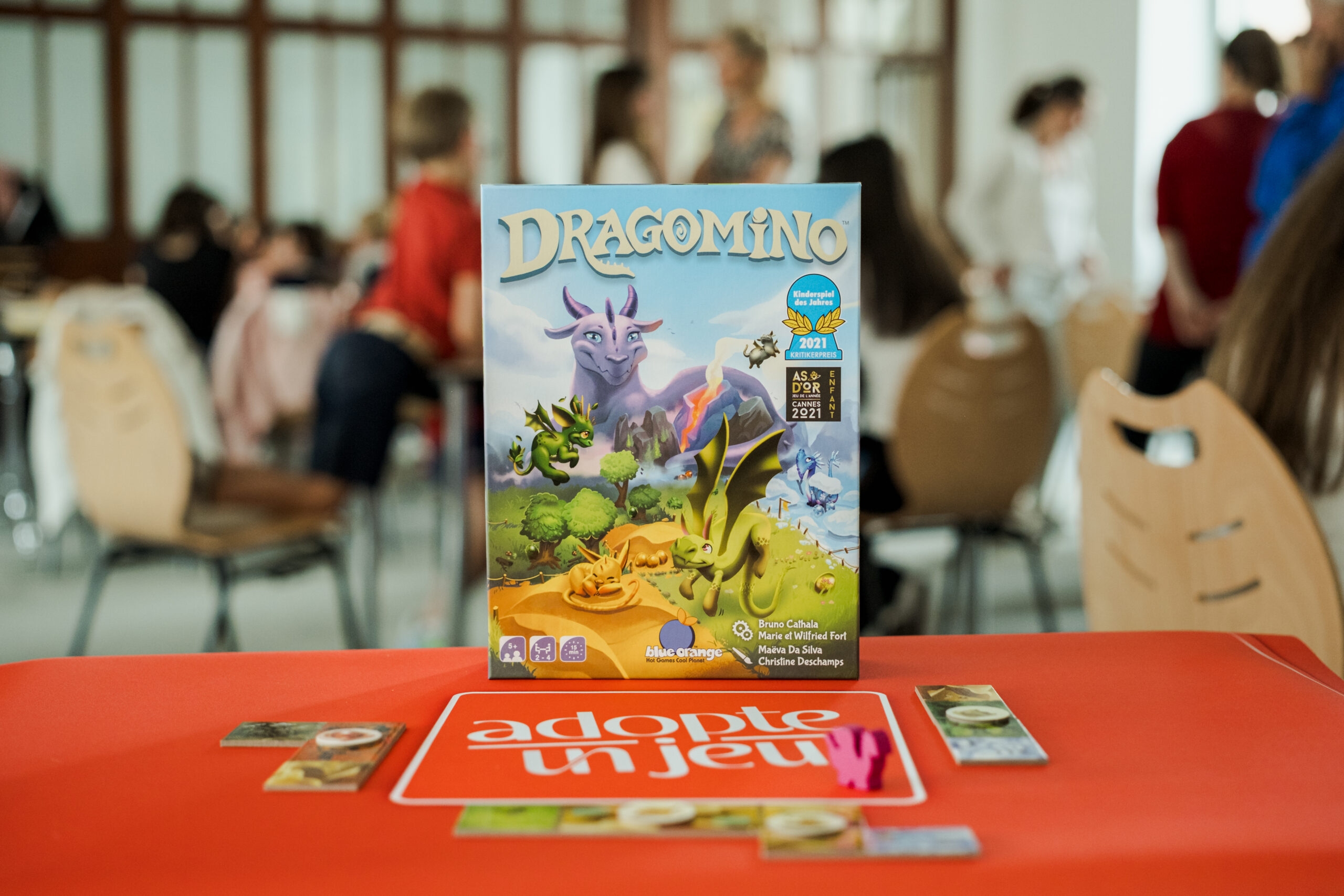 Jeu Dragomino de Blue Orange, sélection école Adopte un Jeu 2026, Ludicoop Drôme