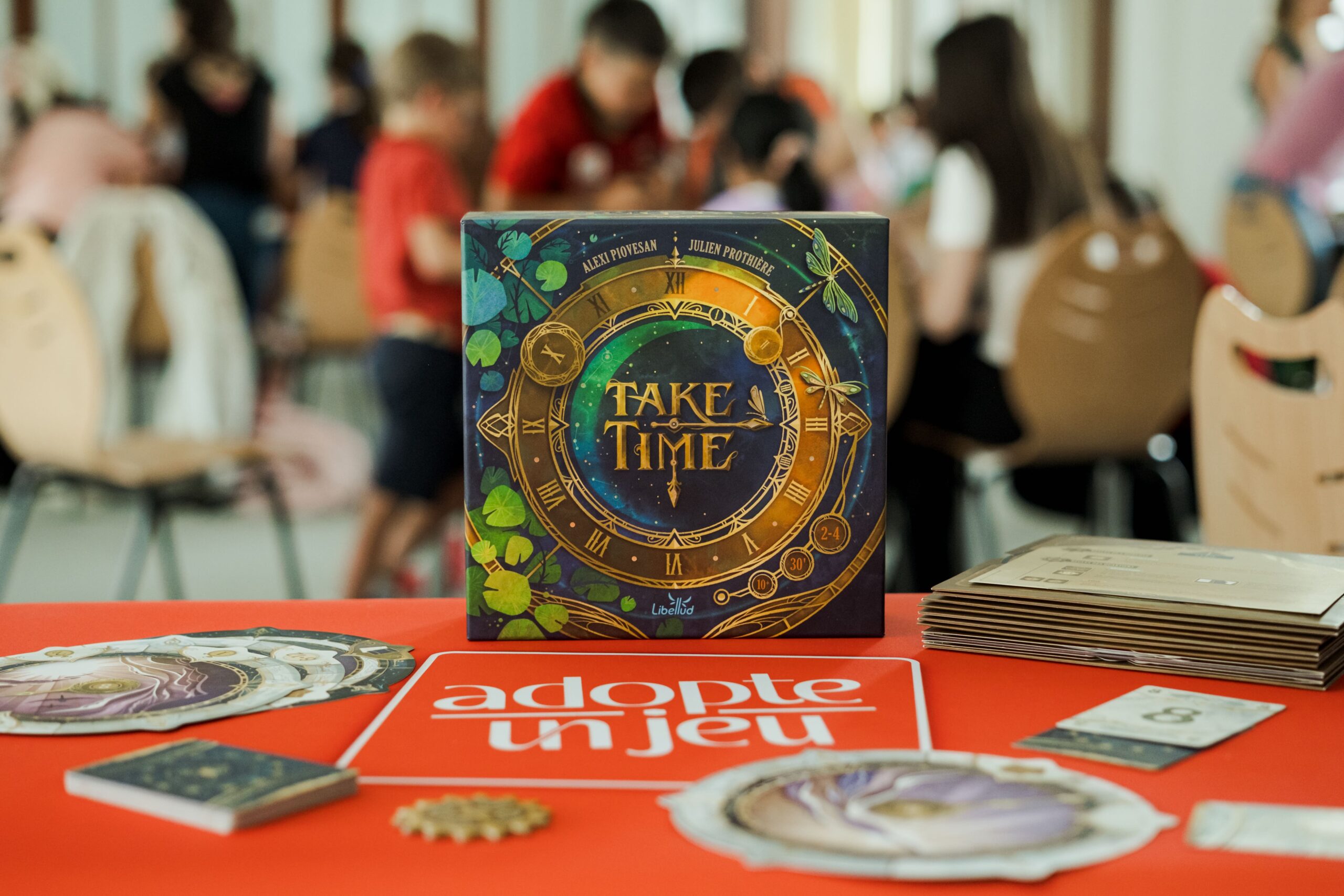 Jeu coopératif Take Time de Libellud, sélection lycée Adopte un Jeu 2026, Ludicoop