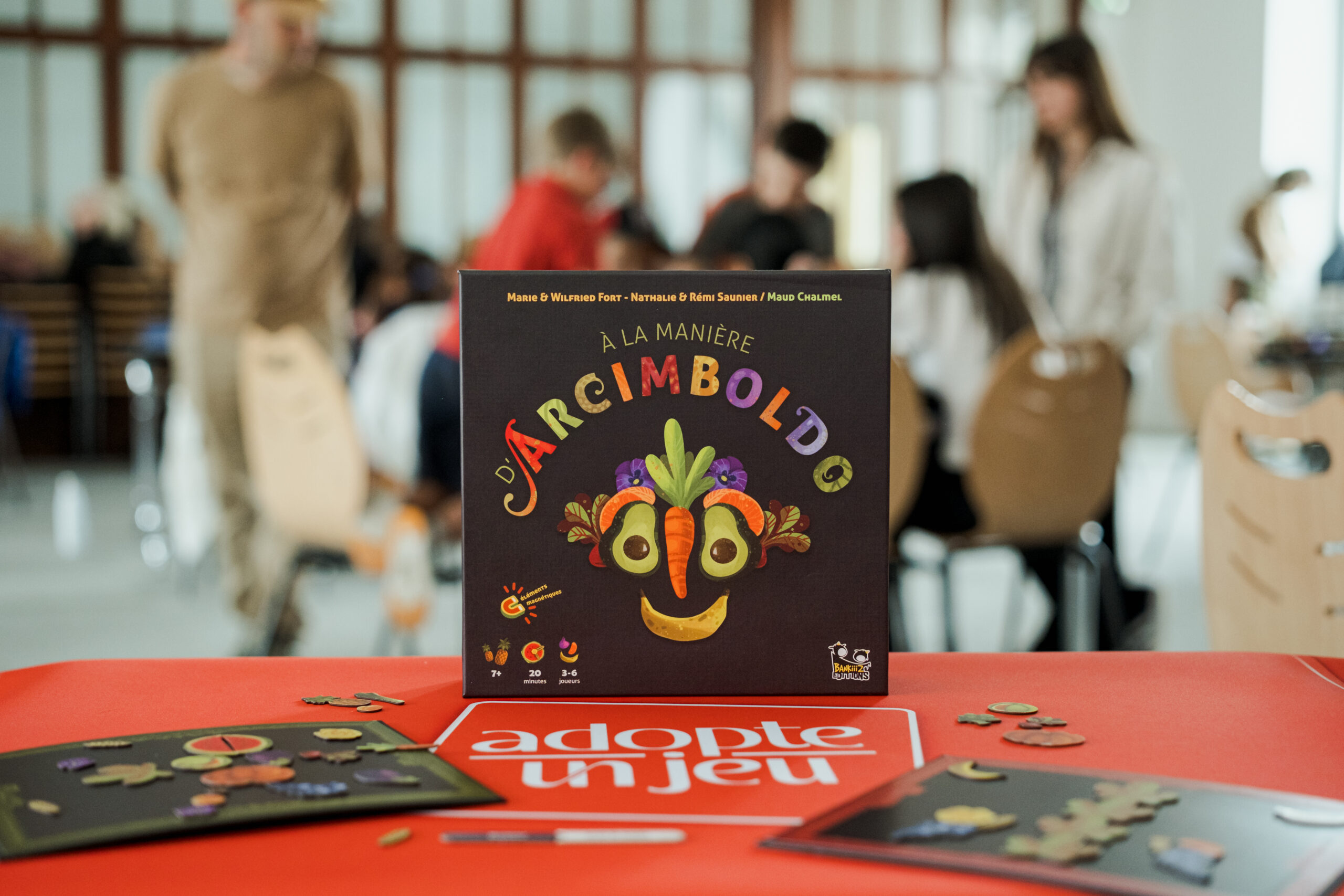 Jeu À la manière d'Arcimboldo, sélection école Adopte un Jeu 2026, Ludicoop
