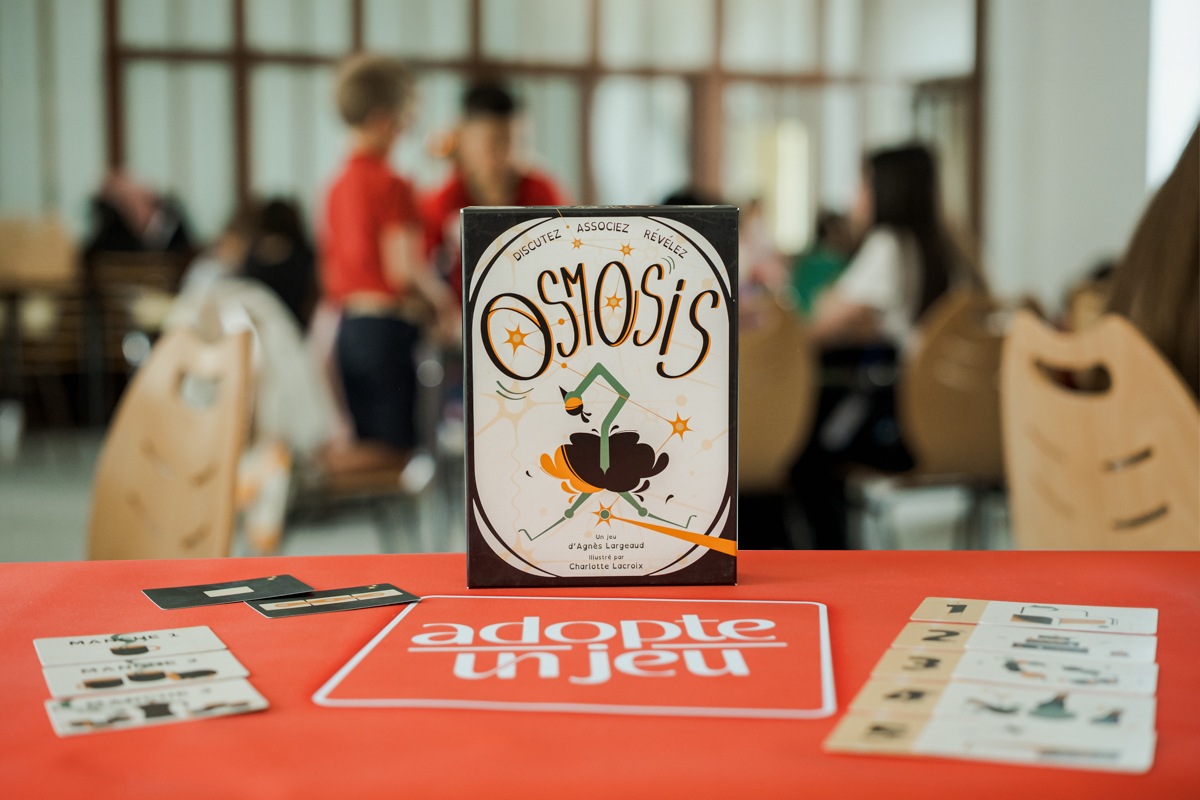 Jeu coopératif Osmosis, sélection école collège Adopte un Jeu 2026, Ludicoop Drôme