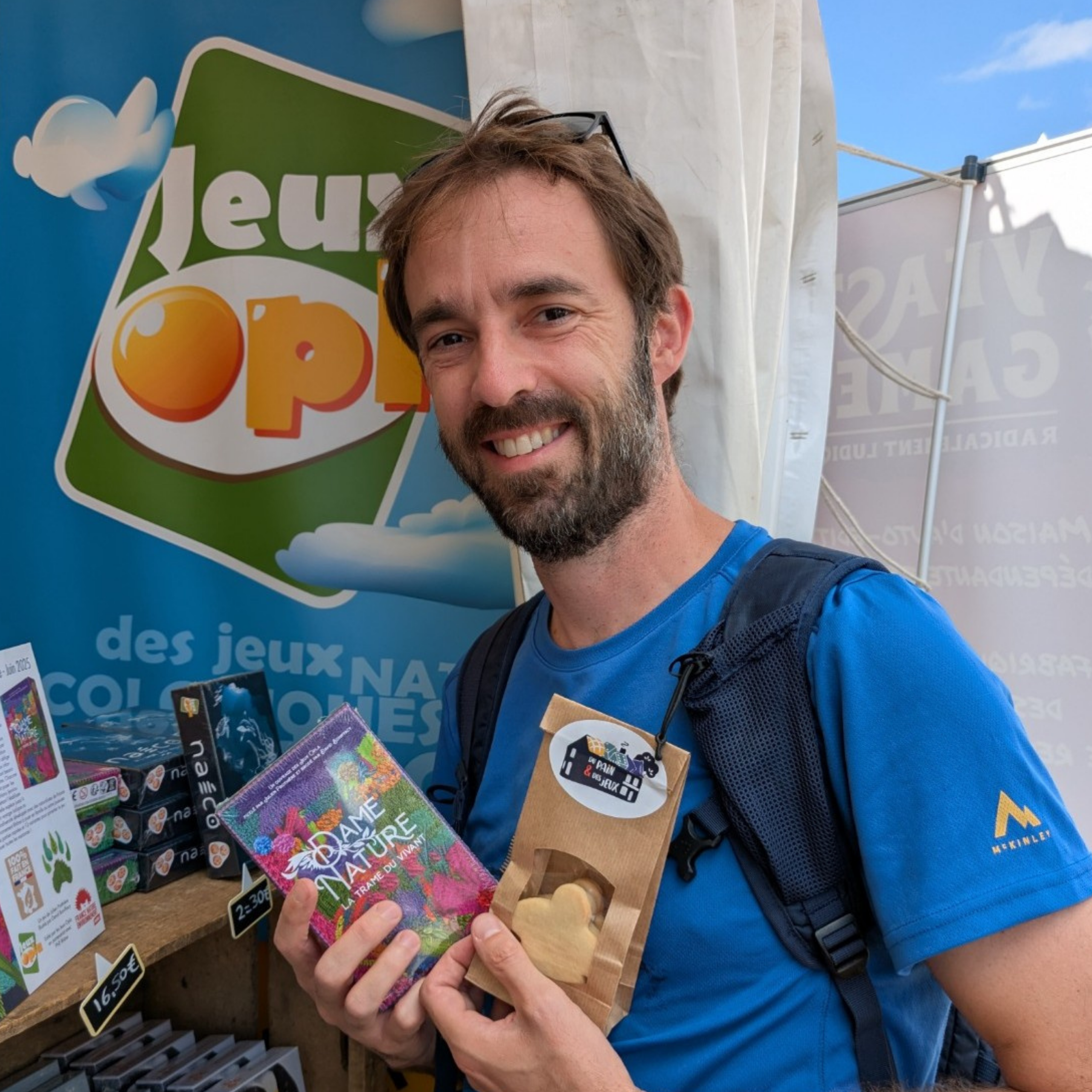 Portrait de Quentin Blomme, responsable Adopte un Jeu de l'association Ludicoop